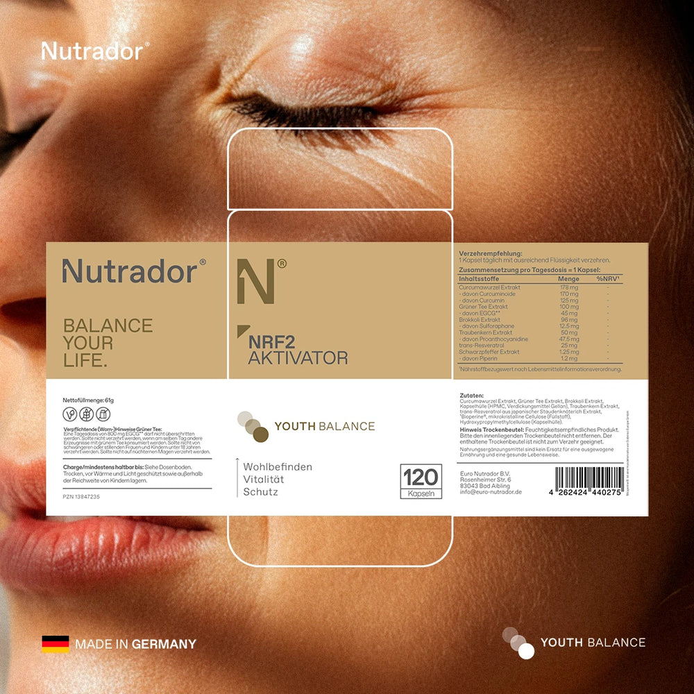 NRF2 - Aktivator Kapseln - Zellschutz & Entgiftung fördern
