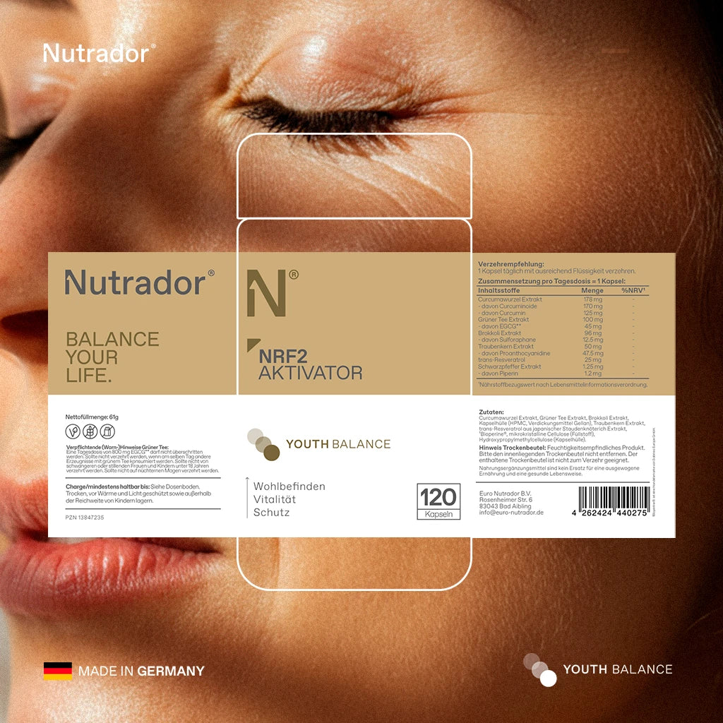 NRF2 - Aktivator Kapseln - Zellschutz & Entgiftung fördern