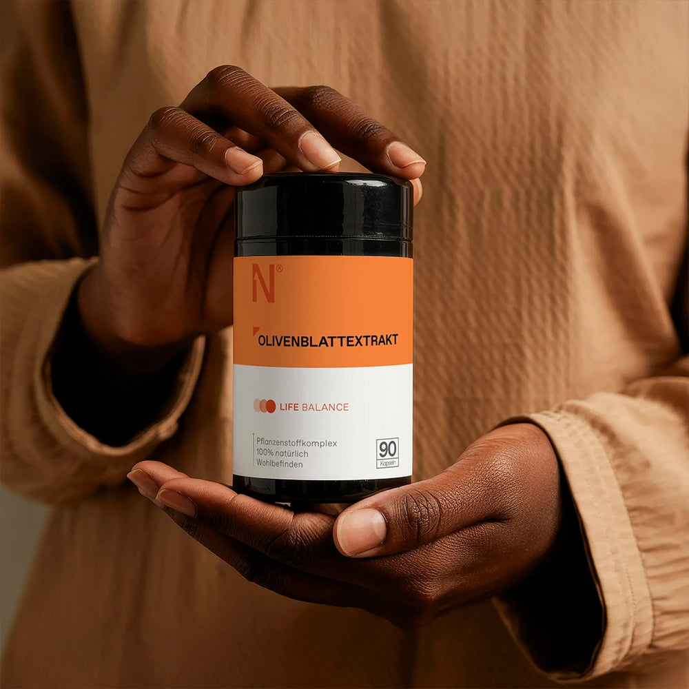 
                  
                    Olivenblattextrakt Kapseln - Natürlicher Blutdruck- & Immunsupport
                  
                