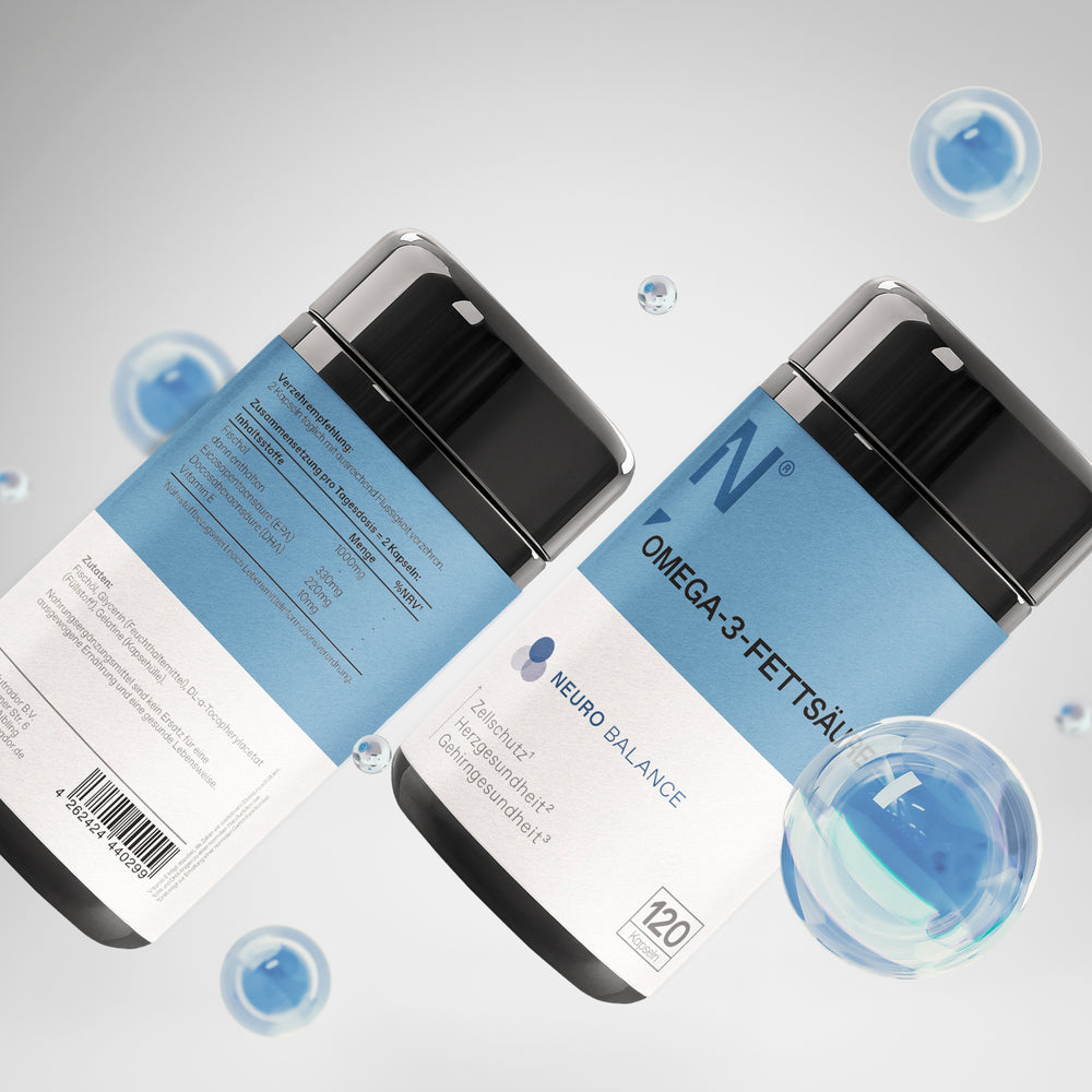 Omega-3 Fatty Acid Capsules - Heart, Brain & Anti-Inflammation