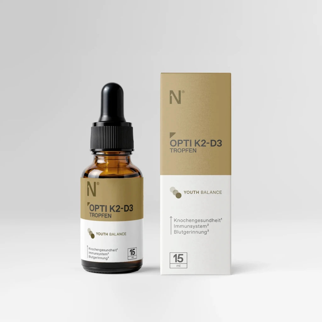 Opti K2-D3 Tropfen - Für starke Knochen & Immunsystem