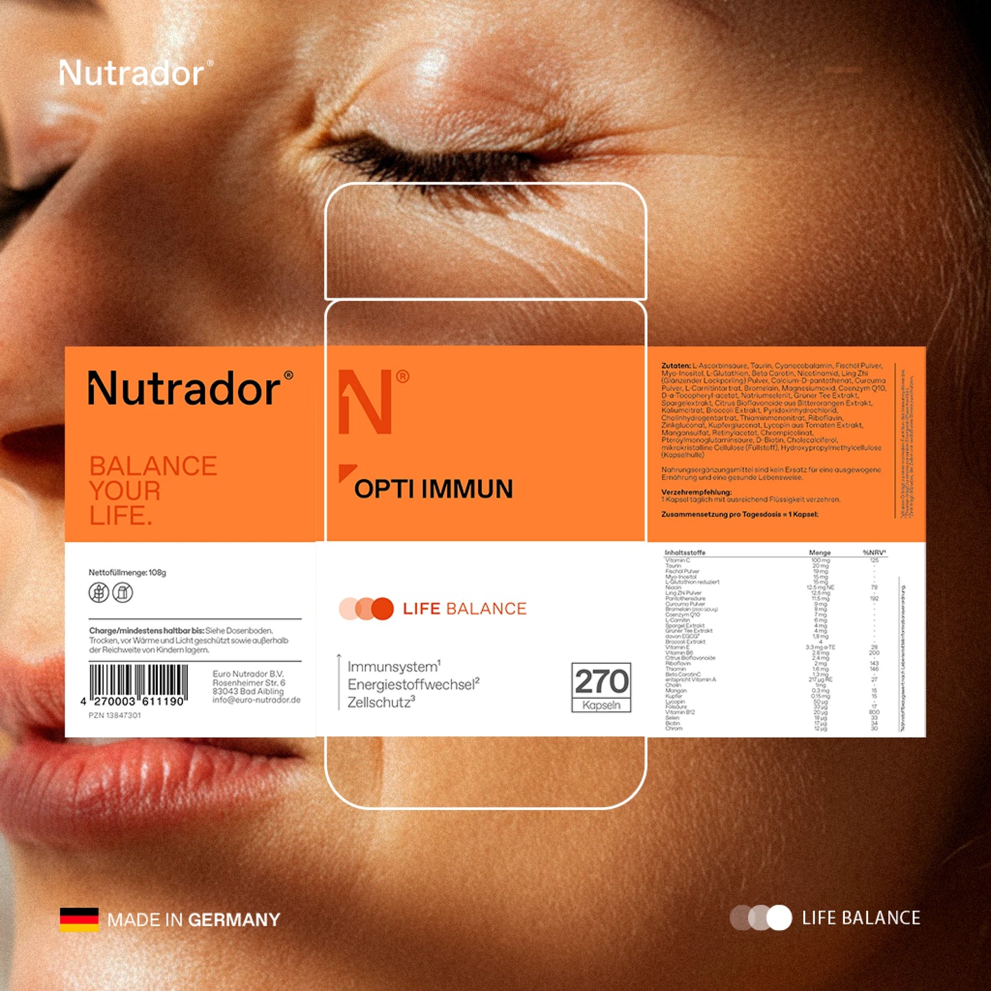 Opti Immun® Kapseln  - Ganzjährige Stärkung der Abwehrkräfte