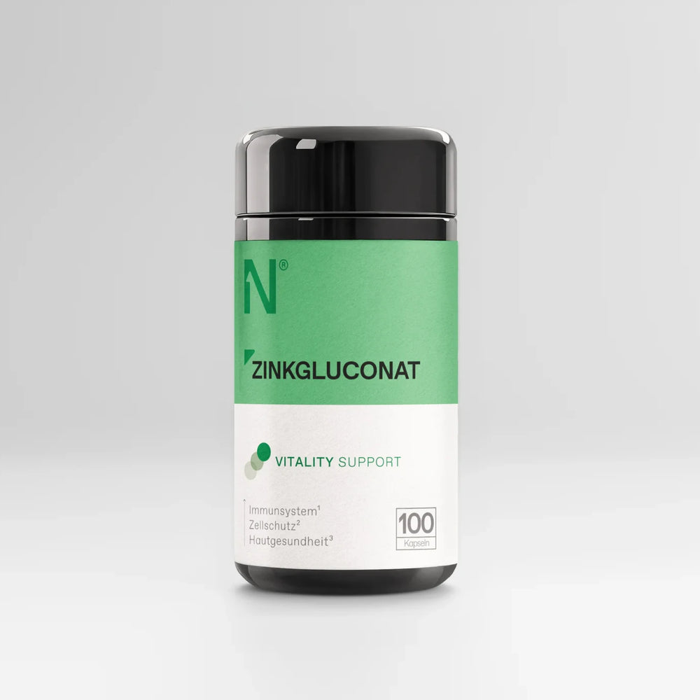 Zinc gluconate capsules – immune system & skin