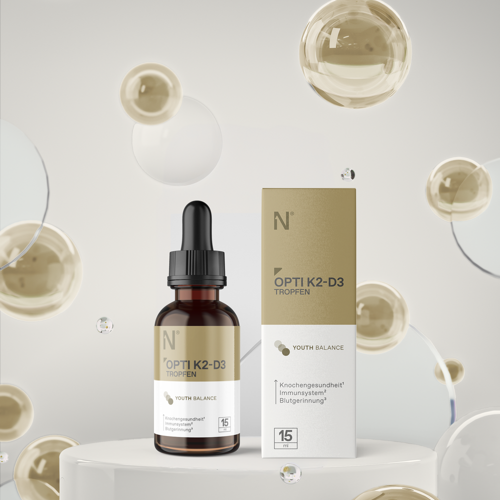 Opti K2-D3 Капли – Комплекс витаминов D3-K2 для костей